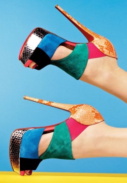 my-b-side:  Colorful Sandals | Christian Louboutin 