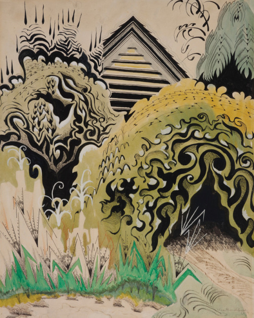 Charles Burchfield aka Charles Ephraim Burchfield aka Charles E. Burchfield (American, 1893-1967, b.