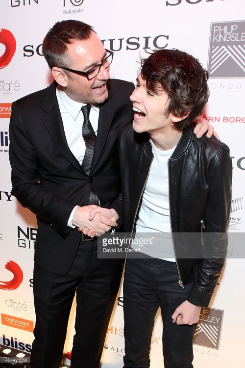 techniclarity:Madeon at BRIT Awards 2015 with Jason Iley