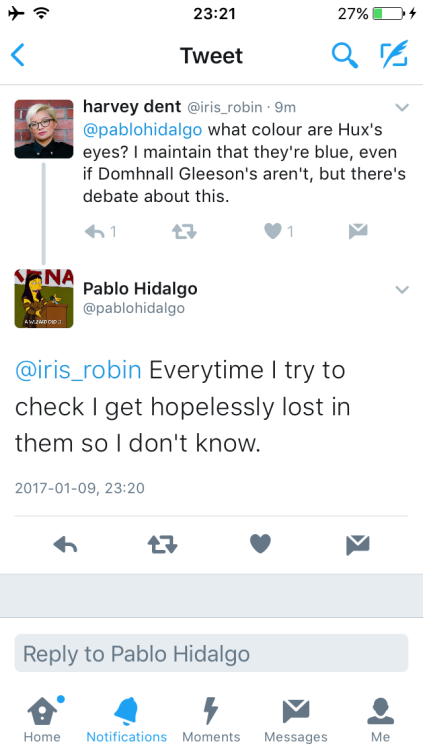 generalgingersnaps: hollyhark: thethirstorder: I just asked Pablo Hidalgo what colour Hux’s ey