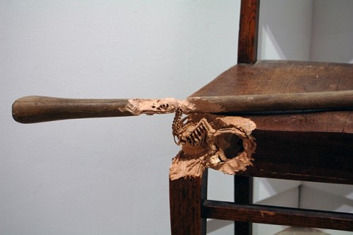 thebeardsnotes:  Skeletal Creatures Carved Out Of Everyday Objects Artist - Maskull Lasserre  