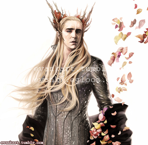 evankart:Thranduil drawing for Mirkwood event. WIP (Korean) *Please don’t repost*