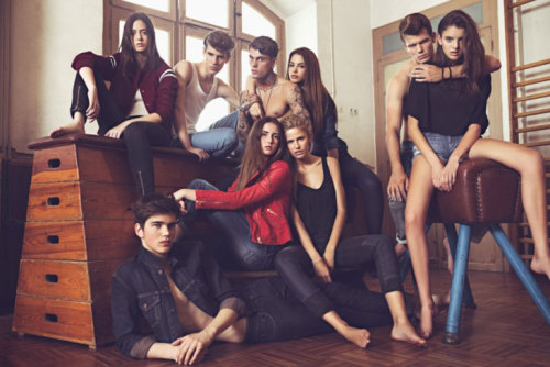 mr-marcelo-daniel:  New Generation at Elite Models Barcelona by Estevez and Belloso   New Generation of Elite Models Barcelonaphotographed by Estevez and Belloso posing for a splendid back to school session. Elite’s promising faces starring in