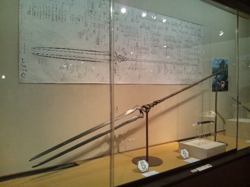 Special Exhibition Evangelion and Japanese Swords in OSAKA A long time ago, the Japanese sword, kata