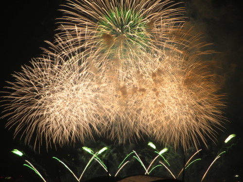 Japanese  Fireworks　 ‘Toyota City Fireworks Festival’ July 28, 2013 花火＝はなび＝Hanabi＝Fireworks