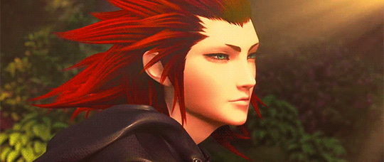 ianime0:  Kingdom Hearts 3 | Axel seeing Xion