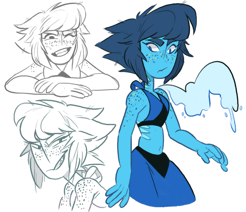azzles:  playing with style on my new tablet yeee. featuring my favourite gems 