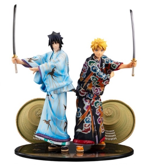 sasuke-and-naruto: G.E.M. Series NARUTO Naruto Uzumaki & Sasuke Uchiha Kabuki EDITION  I need-