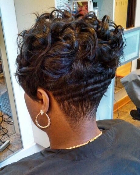 Here&rsquo;s your #hairslay of the day! #NairobiLovesIt #shorthair #haircut #hairlaid #stackedha