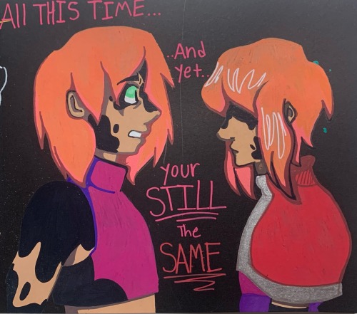 Here's The Second Drawing That I Made With The Grabie Markers, This Is One Of My Own OCs And Her Names
