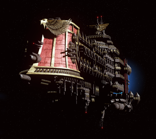 Emperor-class battleship of the Imperial Navy.