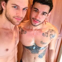 yourmanadrian:  Ricky Roman and Tayte Hanson