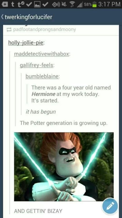 itsstuckyinmyhead: The Incredibles and Tumblr