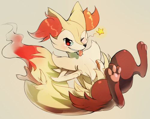 vkarendarts:Oh yeah! I’m loving the Fennekin Evo! I really love how this came out! I wish the 