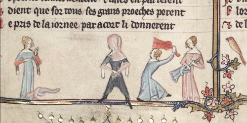 The Romance of Alexander. 14th century. MS Bodley 264 (bodley30.bodley.ox.ac.uk) A game played by bo