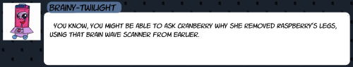 askthecookies:Molybdenum: So, Cranberry here was only being playful. I guess all geniuses are misunderstood, right CB? Riiight? *pets*oO;;