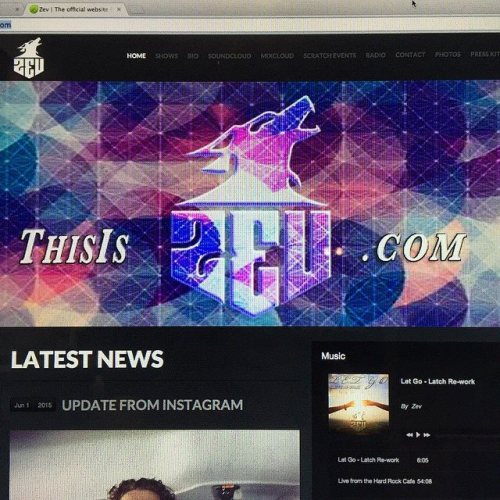 New site is live! Check me out at www.ThisIsZev.com - for new music, gigs, art and other stuff that&