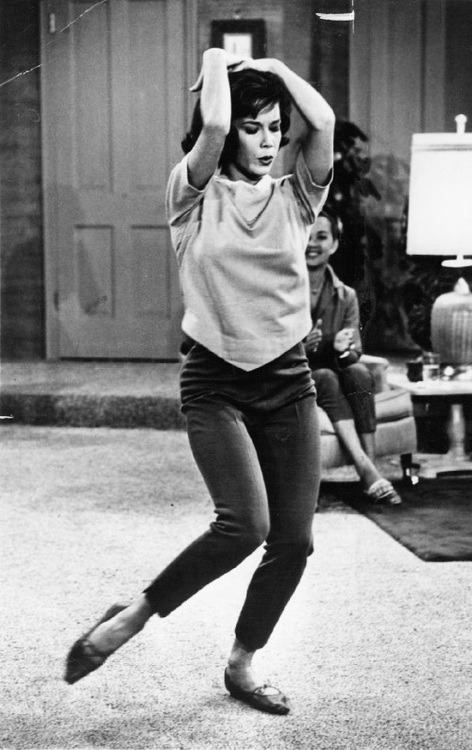 Mary Tyler Moore as Laura Petrie on the Dick Van Dyke Show (1961-66)
