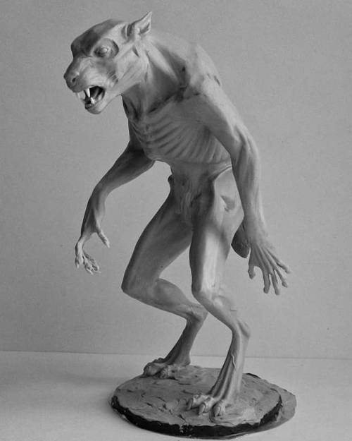 #sculpting #sculpt #claysculpt #clay #polymerclay #process #werwolf https://www.instagram.com/p/B3C