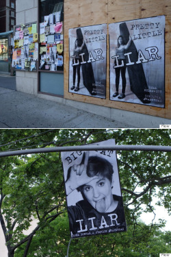 huffingtonpost:  Posters Near Columbia Accusing