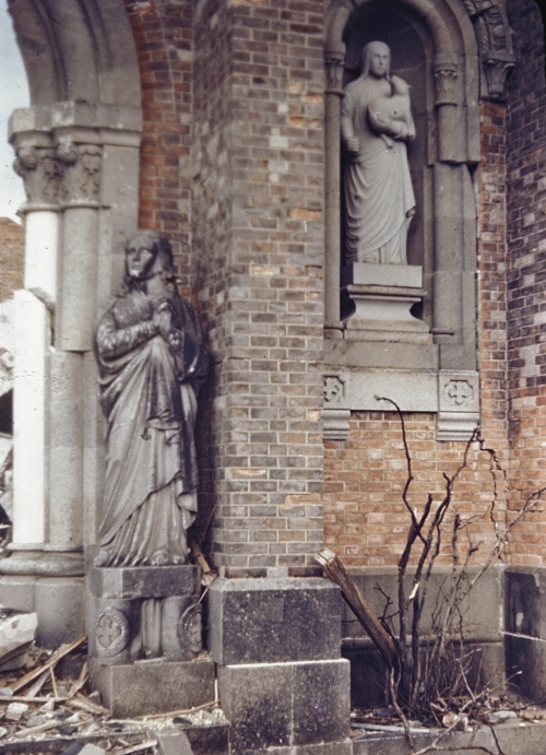 Immaculate Conception Cathedral (est. 1877), Nagasaki, 500 m away from the atomic bomb detonation si