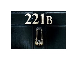 defrockedsherlockhasmoved:  The name’s Sherlock Holmes and the address is 221b Baker Street. 