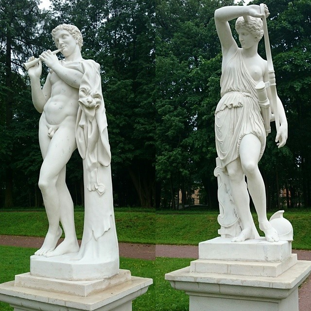 #Sculpture today 🎨 #Gatchina, #Russia #travel 🌍   #art #history #beauty #spb