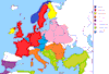 Countries Norway has been at war with.
[[MORE]] klarken1:
My sources are various resources on historical maps and the wikipedia page on wars Norway has been in.
• Blue: Norway Red: Countries Norway has been at war with directly
• Orange: Axis...