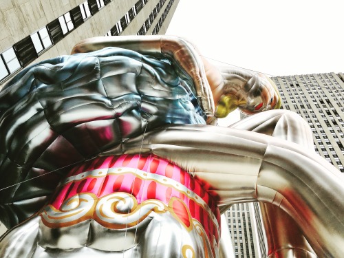 New York All Okay — Seated Ballerina by Jeff Koons