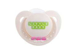 onesiesdownunder:  Printed Adult Pacifiers!