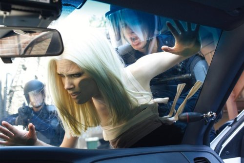 aleworldaddict:  ‘State Of Emergency’ Iselin Steiro and Hilary Rhoda by Steven Meisel fo
