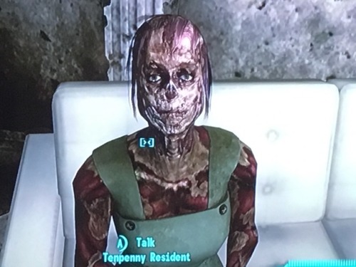 ghoul-rates:idk who this is but i found her in tenpenny tower and im in love