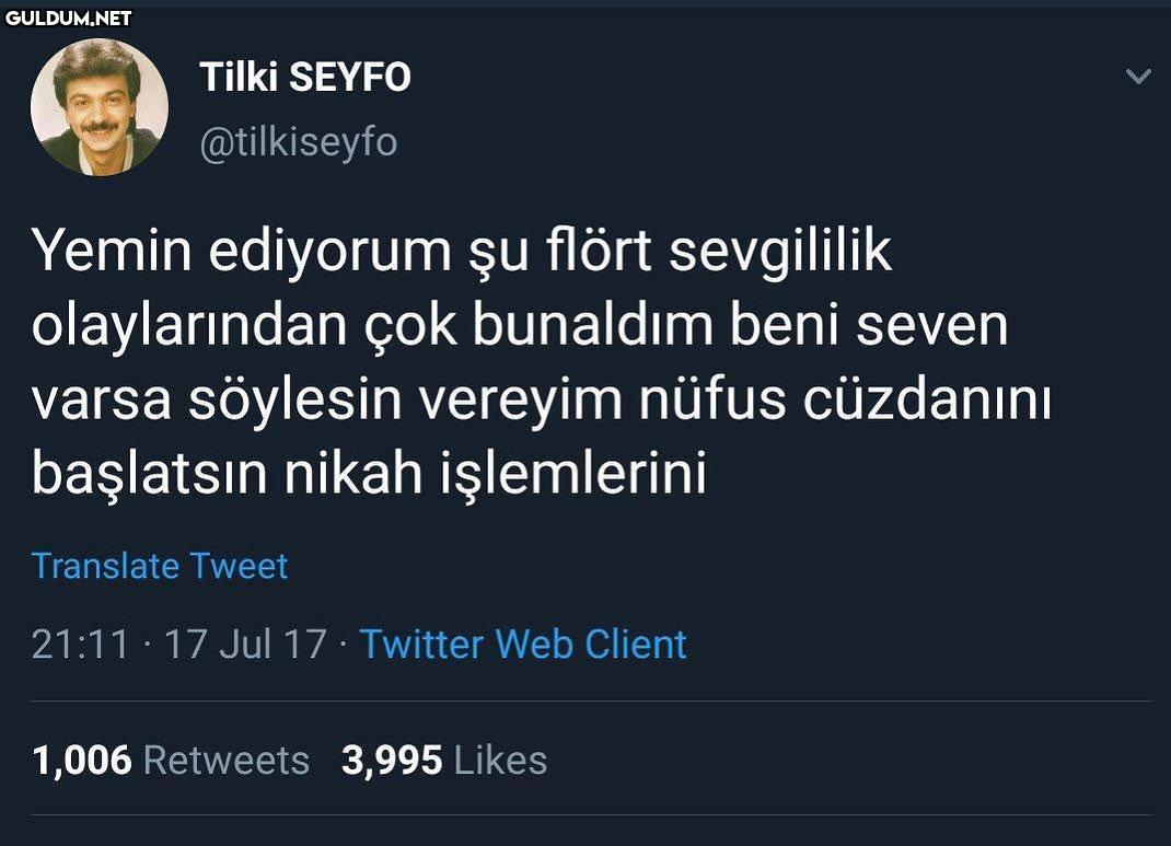 Tilki SEYFO @tilkiseyfo...