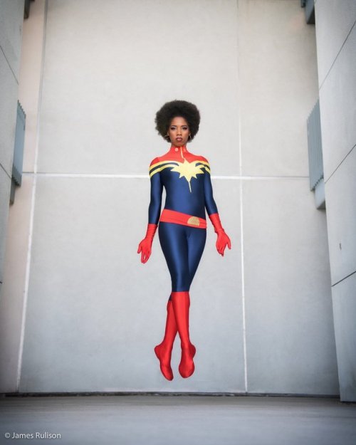 XXX superheroesincolor:   Captain Marvel  #Cosplay photo