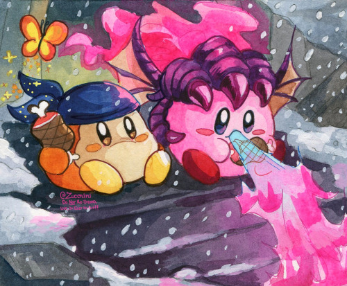 Been having a kirby kick as of late. Forgotten land is so good yall. -Obligatory: Support your 