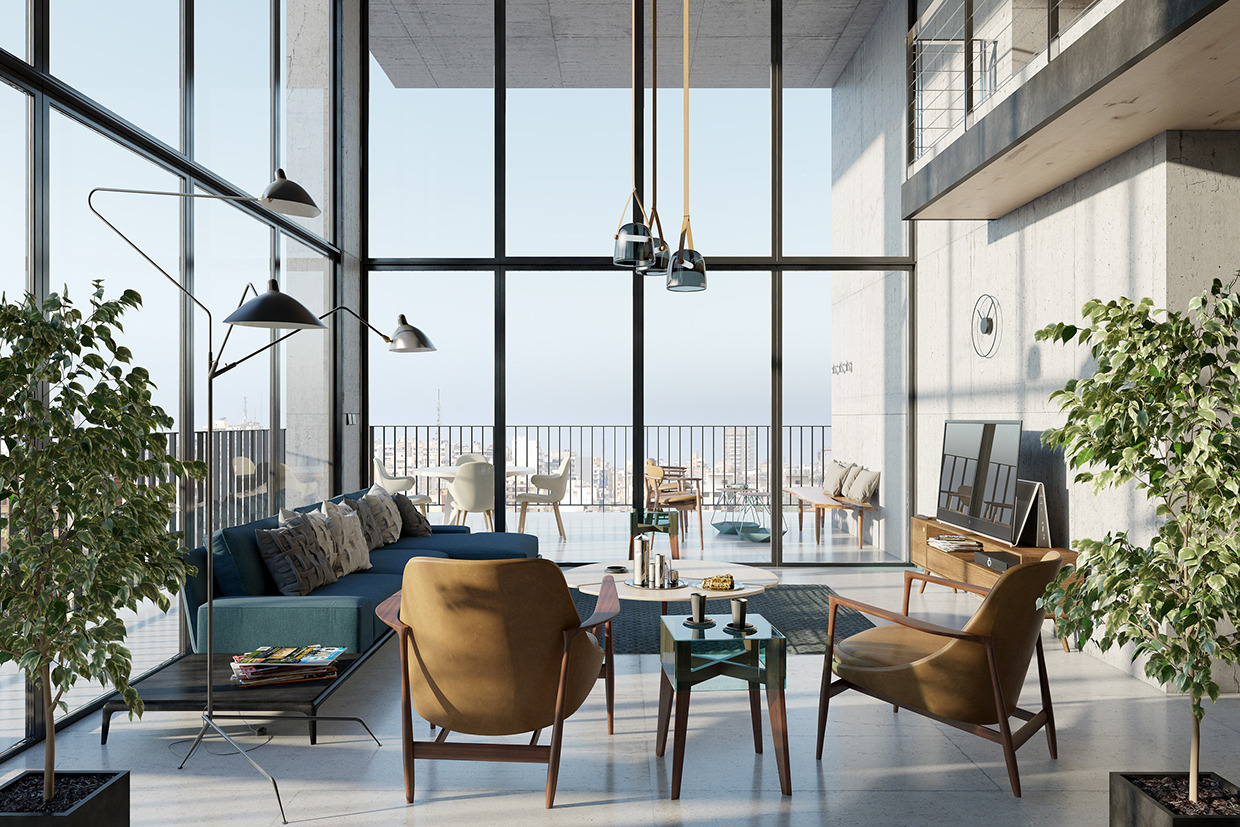 archatlas:  BK Lofts - Architectural Visualizations Tony Antoun   