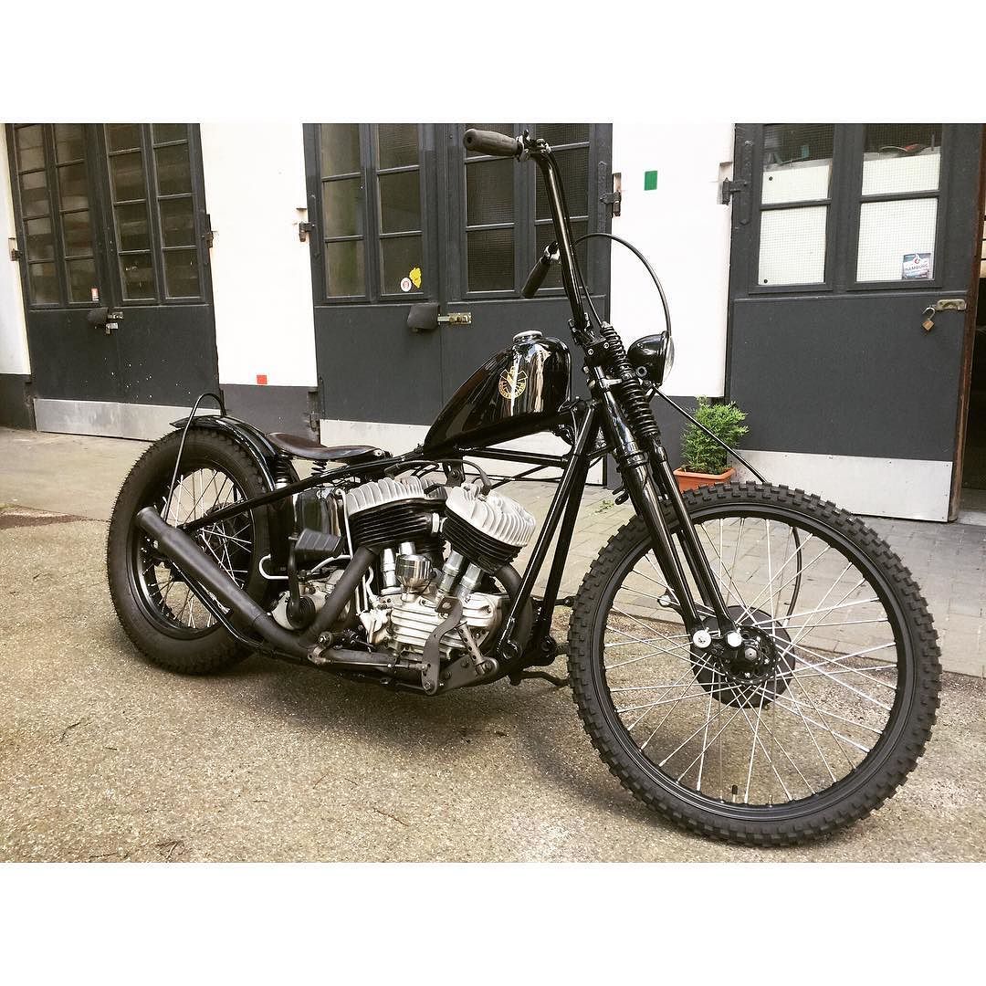 tikitodd:  Request—&gt; Ehinger Kraftrad Big Flat #ehingerkraftrad #flathead
