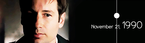 iheartthexfiles:  Fox Mulder Timeline [Scully Version] 
