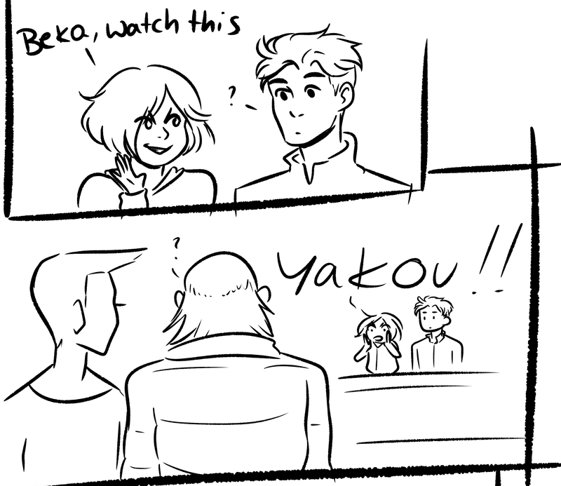 agaricals:  That joke backfired. Tell me he wouldn’t though. Please stop me from