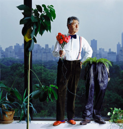 © Abe Frajndlich, 1988, Portrait of Elliott Erwitt, NYC