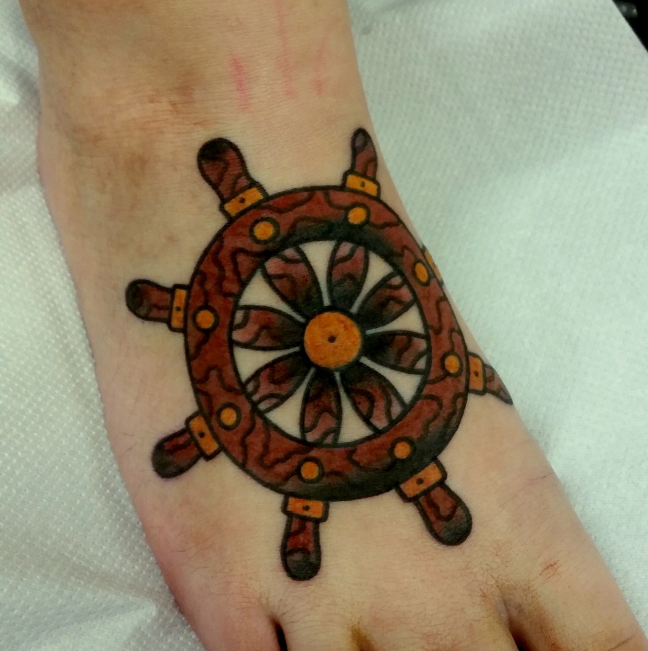 Pirate Anchor Temporary Tatoos - Tattoos For Fun
