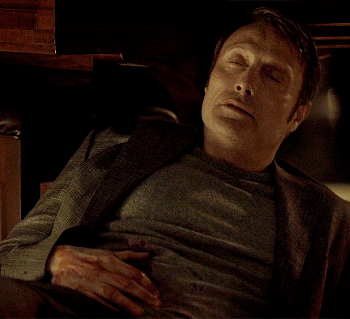 daughterofthemurderhusbands: mikkelsenmads:  Hannibal “getting shot is mildly inconveniencing” Lecter  I bet he came out of the sea like “Now my new shoes are ruined, there’s that.”  
