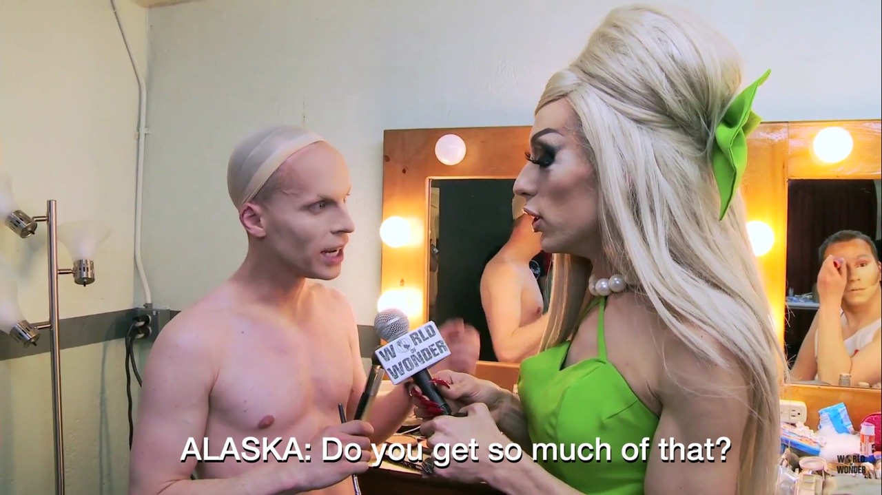 the-plaid-monkey:  Katya and Alaska in ‘Can I assssssk you a question?’