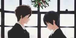   &ldquo;How about a Christmas kiss, Haru?&rdquo;&ldquo;M… Maybe one…&rdquo;  