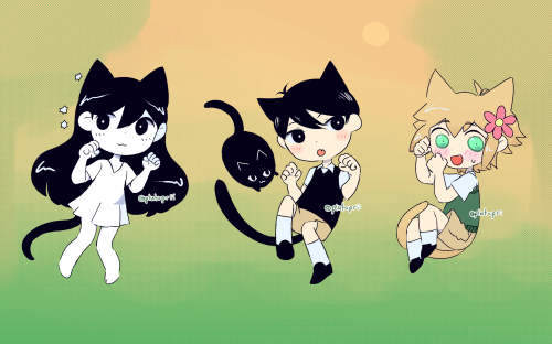 part 2 of my omori charm set! Mari,, Sunny, and Basil!