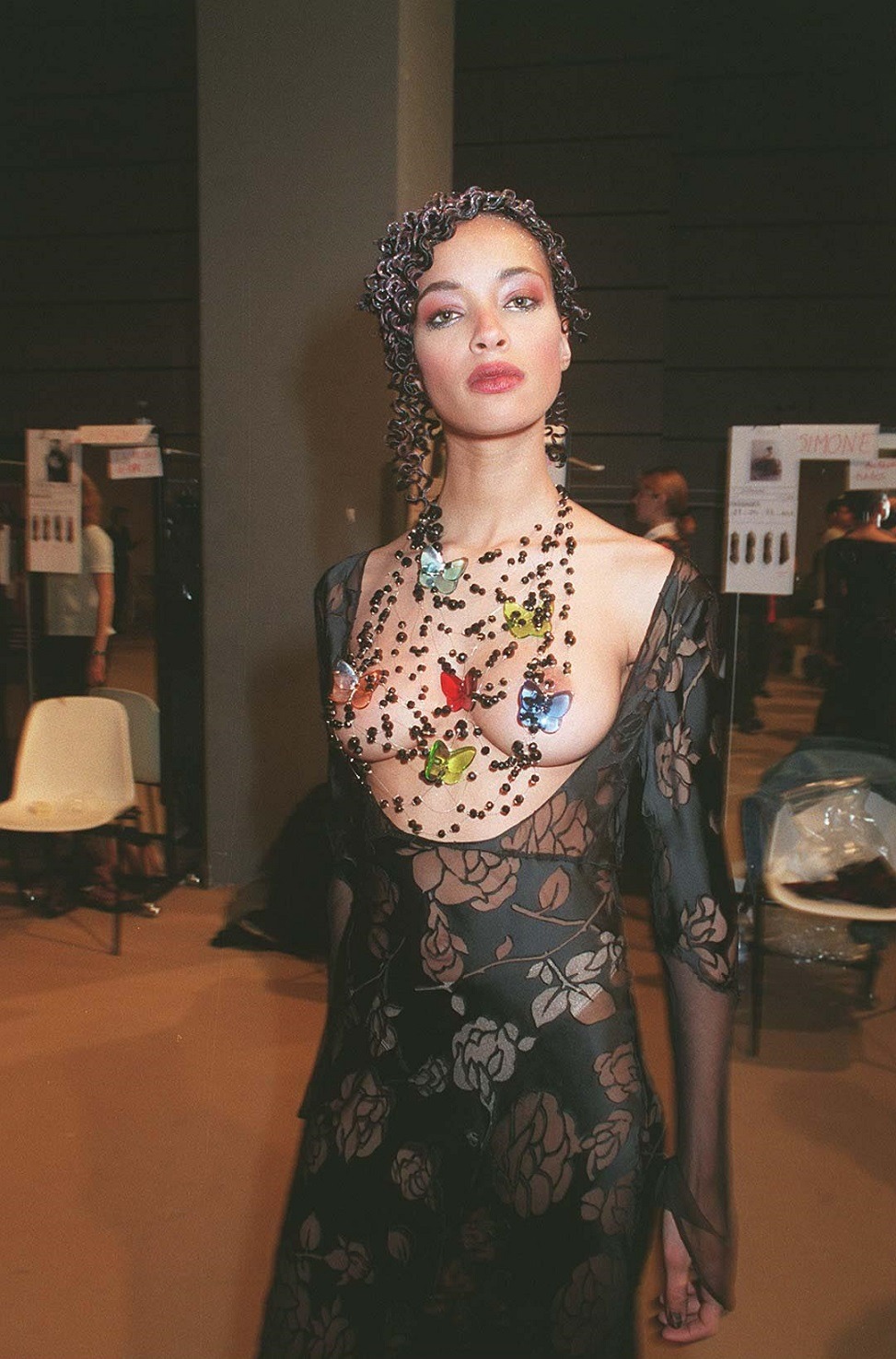 quickweaves:  Brandi Quinones  @ Anna​ Sui 