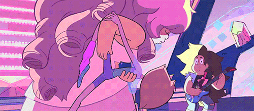 roses-fountain:  Rainbow Quartz (Rose x Pearl Fusion)