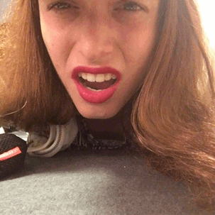 cumcoveredashley: What I look like when a cock enters my ass Best feeling ever!!!❤❤❤