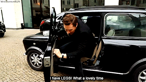 whenisayrunrun:Benedict Cumberbatch interviewed in a Mini Cooper in Berlin