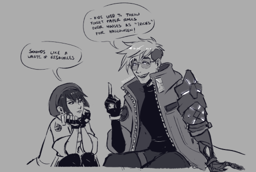I Didn't Grow Up With Halloween But I Read About It, Just Like Vash Did.